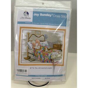 Joy Sunday Cross Stitch Kit- The Old Married Couple R776 NEW!